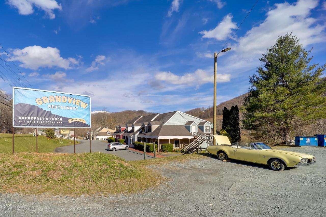 Cozy Banner Elk Condo With Fireplace And Lookout Deck! Εξωτερικό φωτογραφία